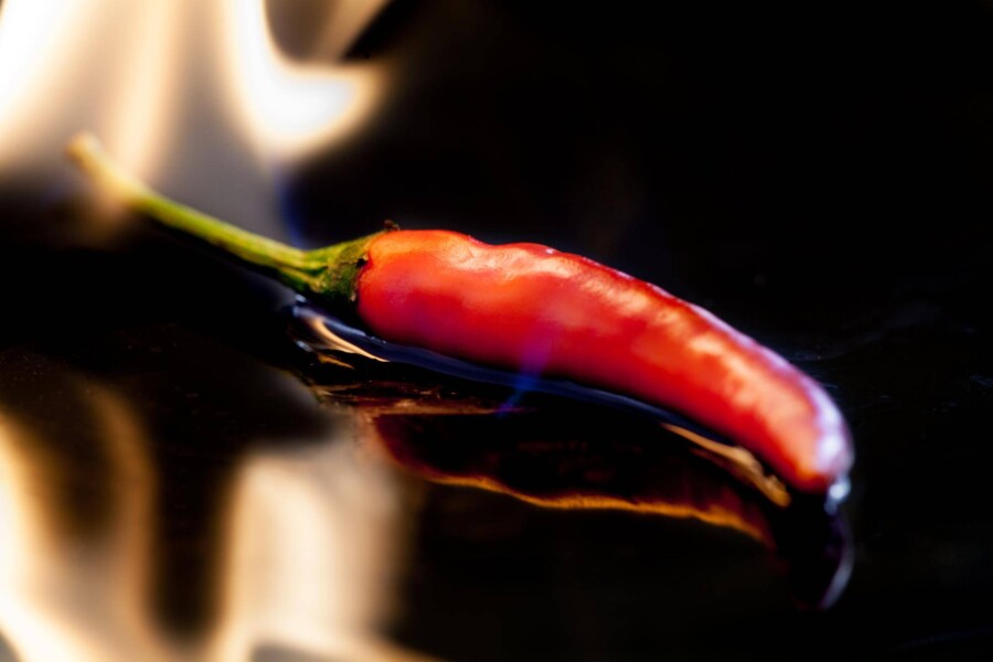 Jak pozbyć się pieczenia po papryce chili?